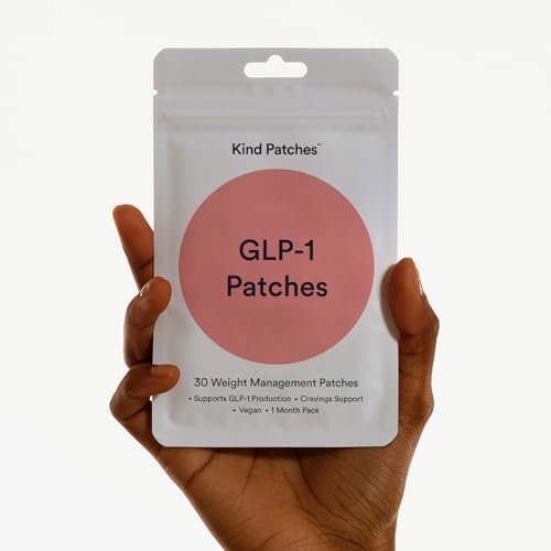 GLP - 1 Patches by Kind Patches for Unisex - 30 Count Patches - Pack of 4|B0FK194S3Q