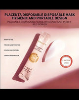 MERCILEN Placenta Collagen Face Mask - Korean-Style Collagen-Rich Serum Gel, Overnight Hydration