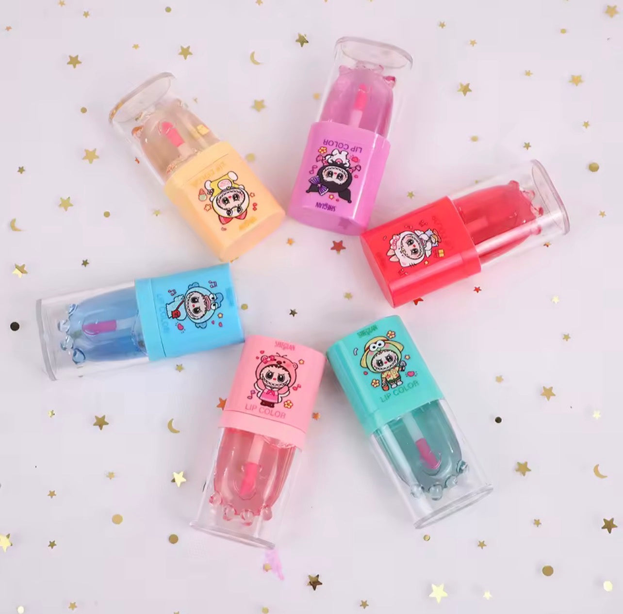Labubu Inspired lip Gloss 1 Random Piece