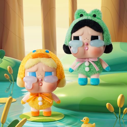 POP MART Crybaby Tears Factory Series - Vinyl Face Plush Blind Box, Random Design Action Figures Collectible Toys Home Decorations, Holiday Birthday Gifts, Single Box|B0DHXD491S