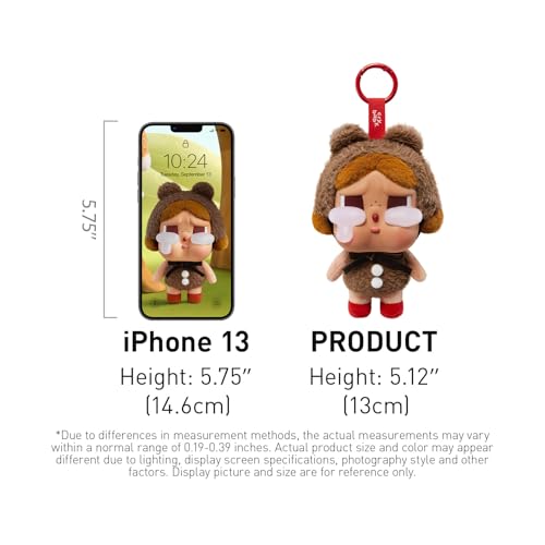 POP MART Crybaby Tears Factory Series - Vinyl Face Plush Blind Box, Random Design Action Figures Collectible Toys Home Decorations, Holiday Birthday Gifts, Single Box|B0DHXD491S