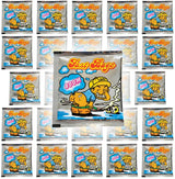 A vibrant display of the 15 Fart Stink Bombs packaging features a cartoon character surrounded by an explosive "BOOM," embodying the playful spirit of this prank item. Perfect for pranksters, these smelly butt odor bags guarantee laughter with every use.