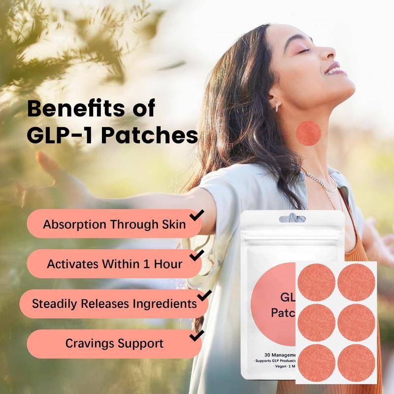 GLP - 1 Patches by for Healthcare Unisex - 30 Count Patches 1 pack