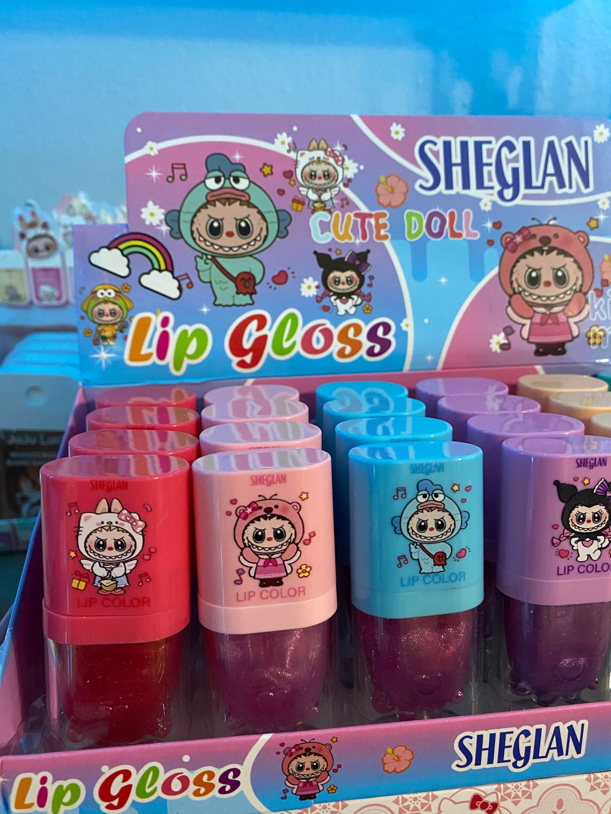 Labubu Inspired lip Gloss 1 Random Piece