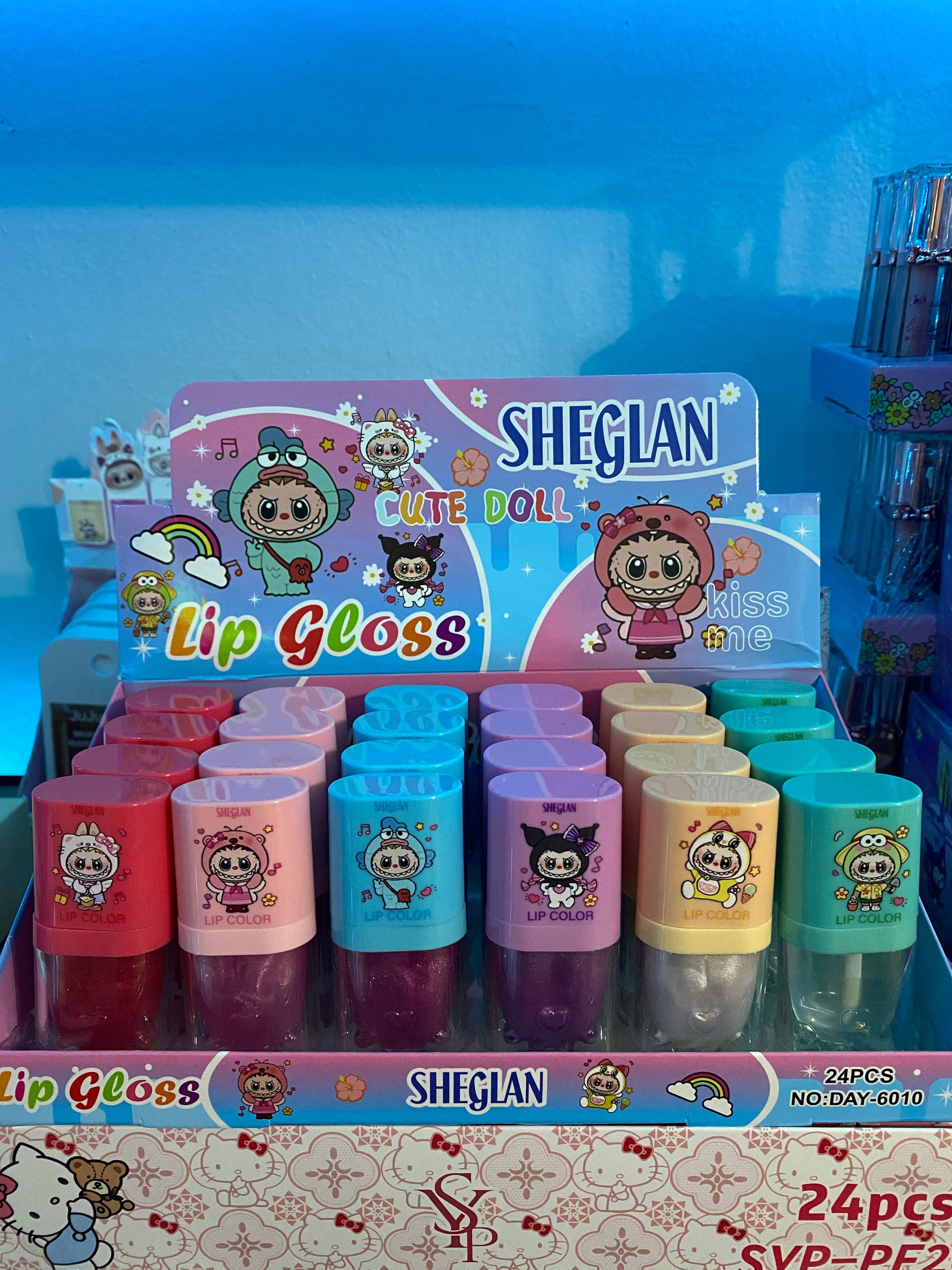 Labubu Inspired lip Gloss 1 Random Piece