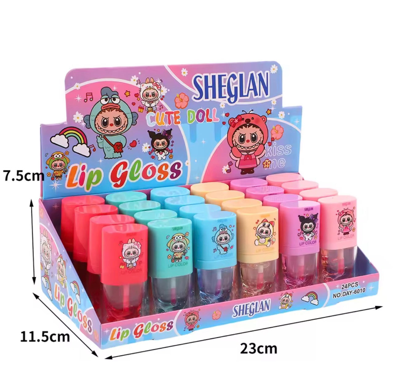 Labubu Inspired lip Gloss 1 Random Piece