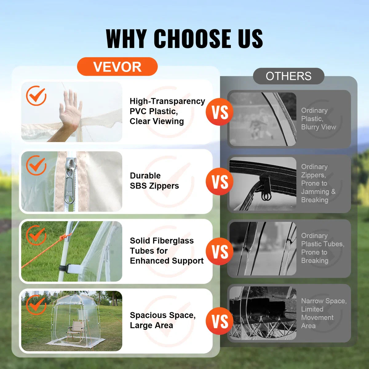 Sports Tent Instant Tent Shelter Weather Proof 1-3 Person Bubble Tent