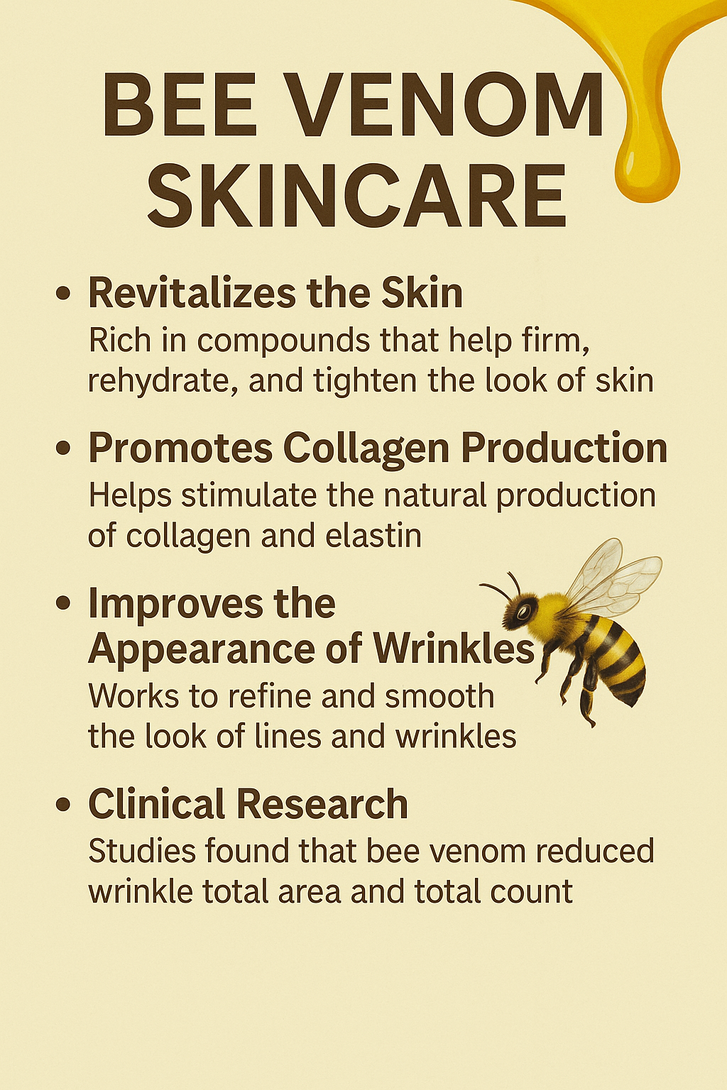 Rozino Bee Venom Moisturizing Cream