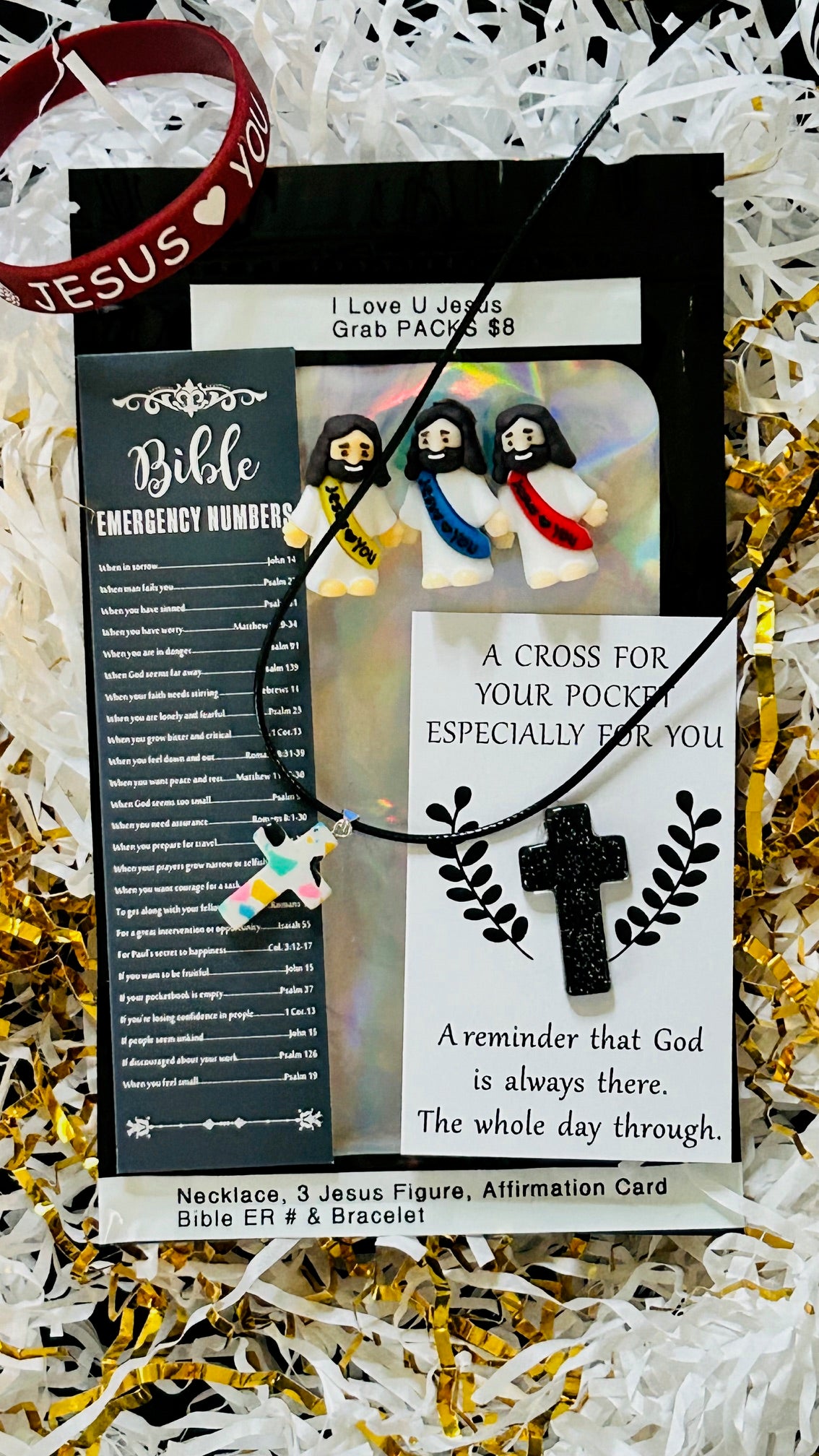 I LOVE U JESUS GRAB PACKZ