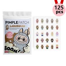 Hydrocolloid Waterproof Labubu Acne Pimple Patches 125ct