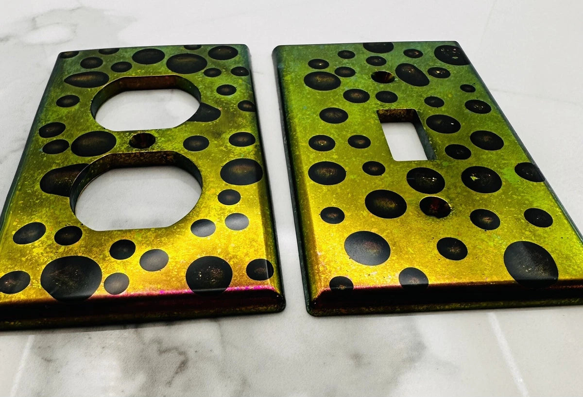 Epoxy Resin Light Switch Cover  & Outlet Wall Plates|166088025864