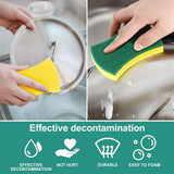 Kitchen Cleaning Sponges,24 Pack Eco Non-Scratch for Dish,Scrub Sponges|364137031111