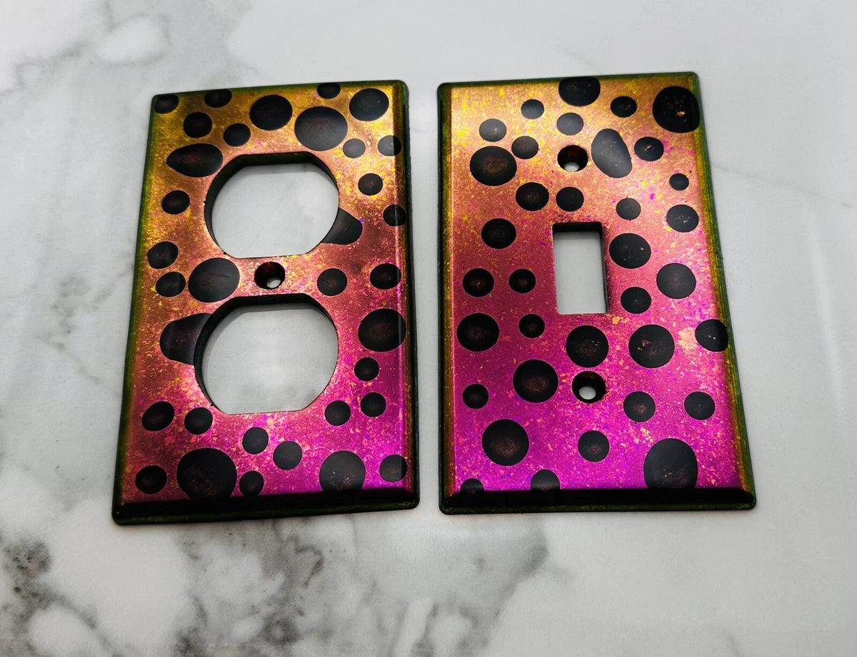 Epoxy Resin Light Switch Cover  & Outlet Wall Plates|166088025864